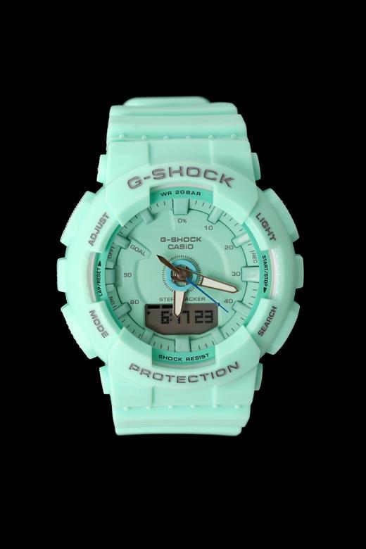 卡西欧手表夜跑 g-shock潮流生活防水手表GMA-S130 手表镜面材质:矿物强化玻璃镜面 型号:GMA-S130 风格:时尚 系列:G-SHOCK系列 机芯类型:石英机芯 商品图4