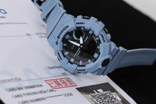 新款卡西欧Casio G-Shock GA-800，抗震的结构，无机玻璃，生活防水，针躲避功能，记秒表，计时器，闹钟，全自动日历，表盘直径约48mm（介于男女之间的中性尺寸）， 商品图5