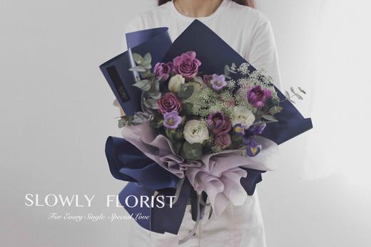 紫色风铃花束 商品图1