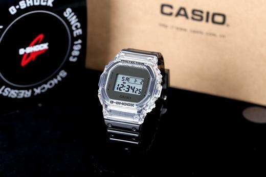新款出货，方块 卡西欧G-SHOCK DW_5600SK-1PRS | G-SHOCK冰韧系列  坚韧出型手表运动男手表数字显示潮流防水电子表 商品图8
