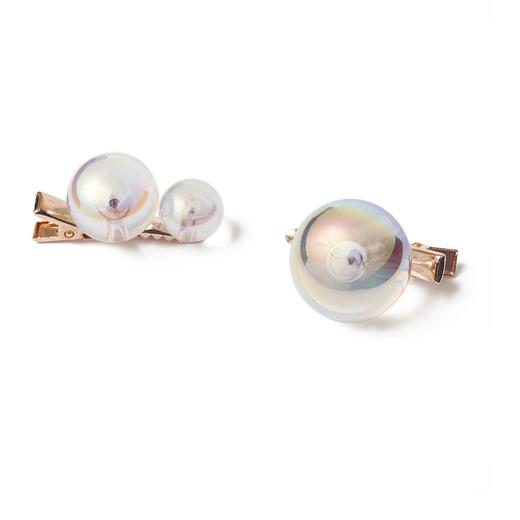 北京仓｜La môme bijou-Bulles-crocodile clips 发卡（玫瑰金色）［法国设计师］ 商品图0