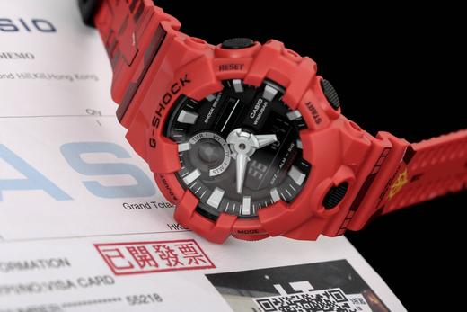 casio卡西欧全新G-SHOCK GA-700运动男士电子手表男表gshock 手表镜面材质:矿物强化玻璃镜面 系列:G-SHOCK系列 商品图0