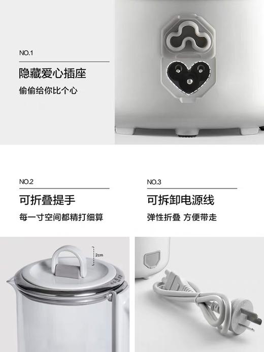 Buydeem/北鼎 K31F mini K 新款养生壶 商品图3