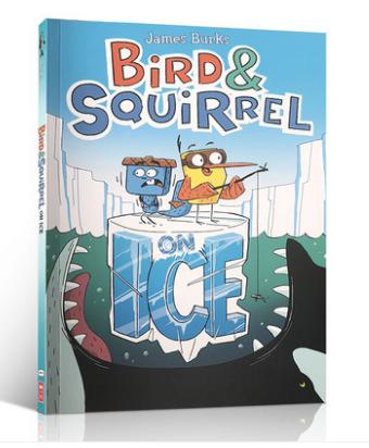 英文原版绘本 Bird & Squirrel 系列 on Ice 小鸟和松鼠在冰上 精彩故事全彩儿童卡通漫画书 儿童启蒙英语读物绘本句型简单 6-10岁 商品图0