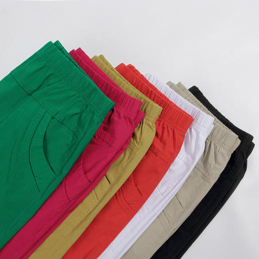 MQ-JNJP206夏装新款高腰宽松弹力外穿五分短裤YY 商品图1