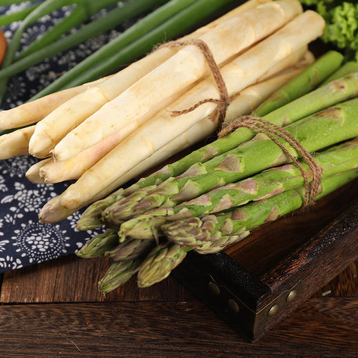 山东特产农家新鲜白绿芦笋2600g2800g份