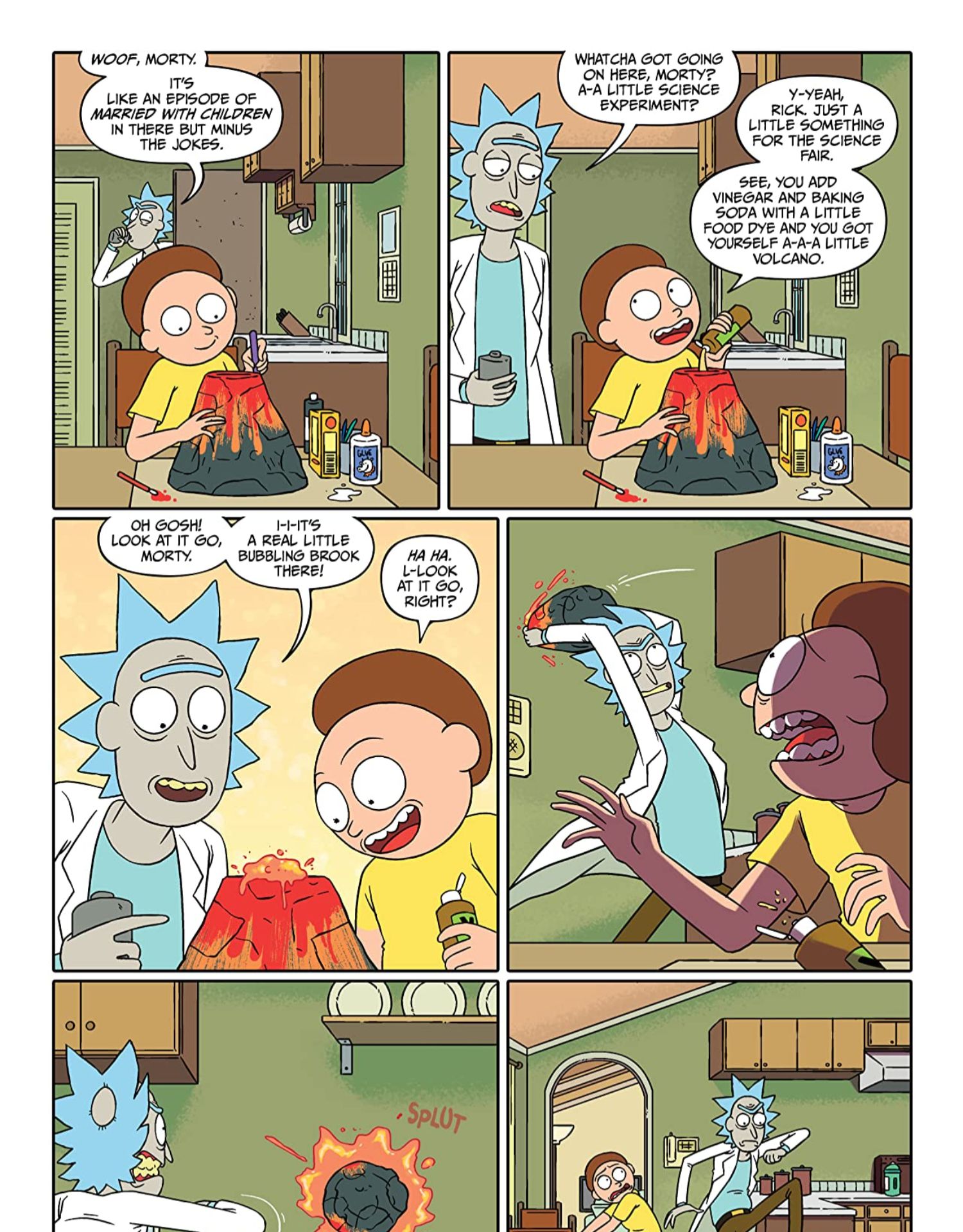 英文原版瑞克和莫蒂vol6rickandmorty官方漫画合集