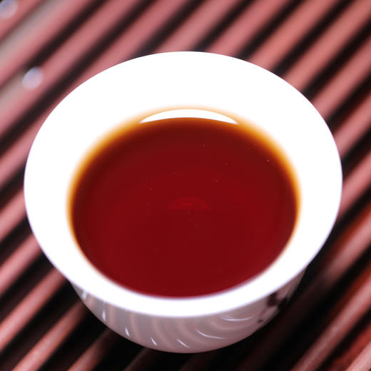 2006年0083大饼普洱茶熟茶云南茶叶老树干仓老茶饼357g 商品图7