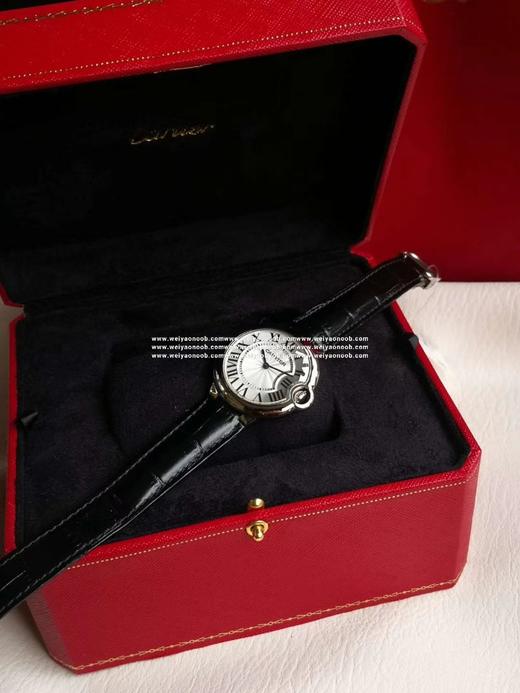 V6气球臻品：卡di亚蓝气球系列W6920087腕表（牛皮-精钢白盘，石英，33和36毫米），致敬逆行者，天佑全球[拥抱][拥抱][拥抱] 商品图8