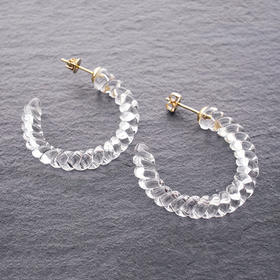 【HARIO】精致玻璃耳环HAA-N-001