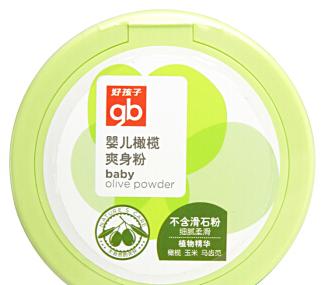 gb好孩子 婴儿爽身粉 不含滑石粉 商品图2