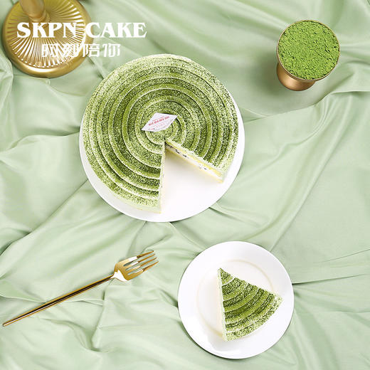 【双11新品特价】抹茶青岚1.5磅下午茶蛋糕【抹茶风 茶之味】 商品图5