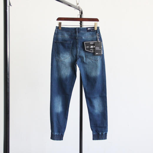 Pub1ish PACIFIC PANTS 羽毛弹力牛仔束脚锥形长裤 NZK061 商品图5