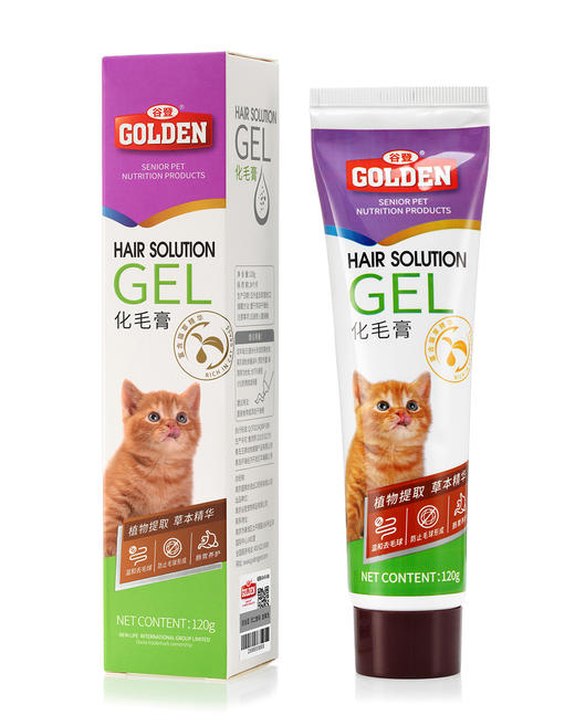 谷登猫咪化毛膏调理肠胃幼猫营养膏植物化毛 商品图0