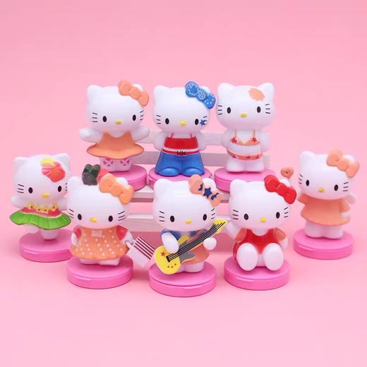 促销多款KT 猫 hello kitty 玩具蛋糕装饰摆件 商品图5