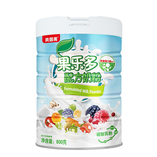 整箱装贝因美果乐多318岁儿童配方奶粉6罐