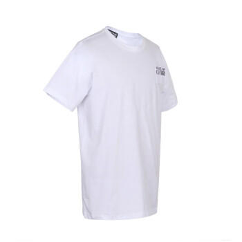 VERSACE JEANS 范思哲 短袖男t恤纯色棉质美杜莎圆领打底衫 白色 B3GVA7X5 30324 003 商品图2