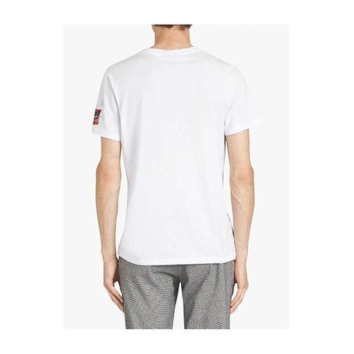 BURBERRY 博柏利 白色涂鸦票根印花男士短袖T恤 白色 8001181 A1464 商品图2