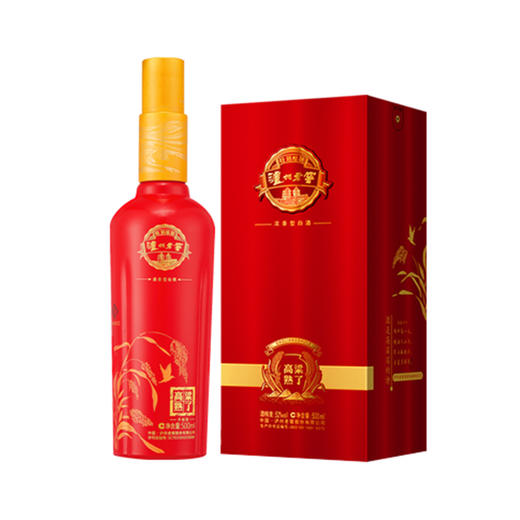 52度 泸州老窖定制酒高粱熟了 500ml  泸州老窖官方旗舰店 商品图5
