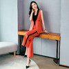 WZNH-YUMEI2017时尚潮流个性修身气质阔腿裤高端两件套 商品缩略图3
