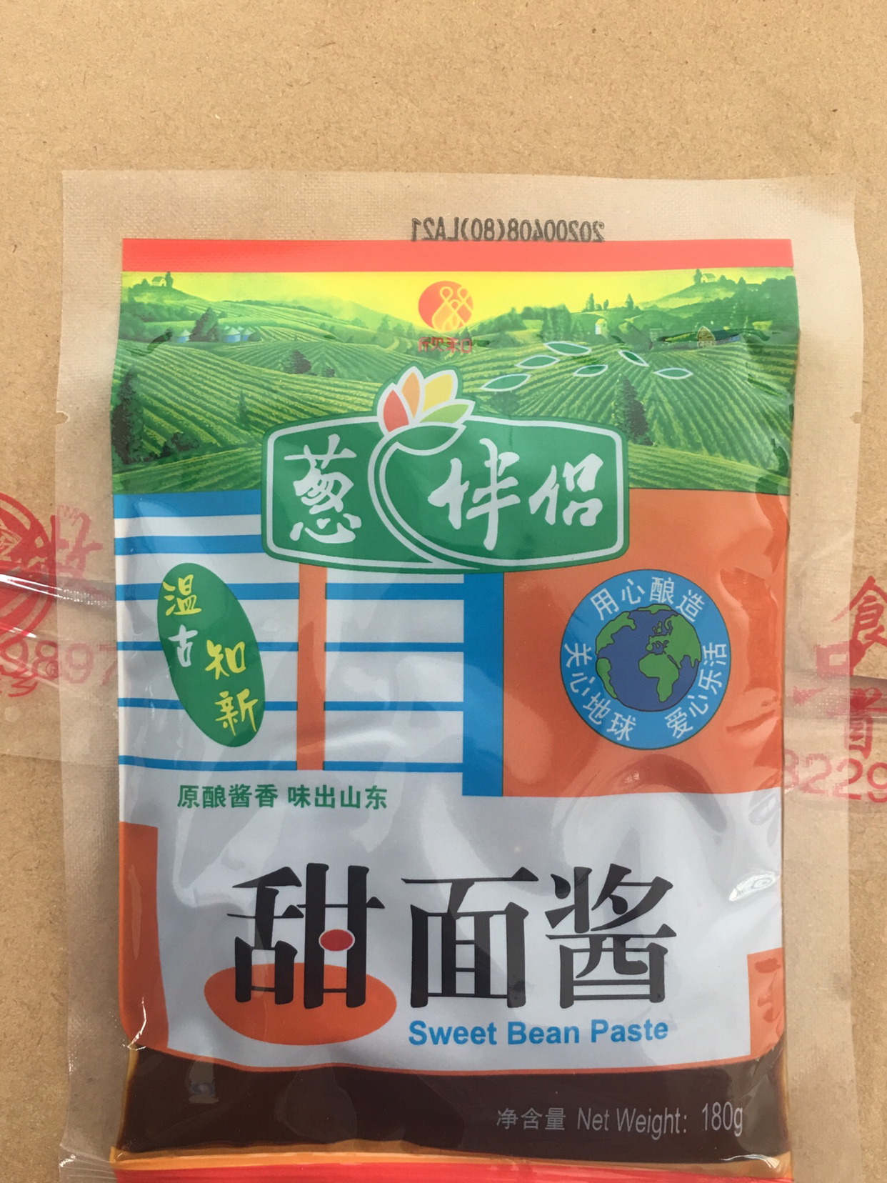 葱伴侣甜面酱180g50