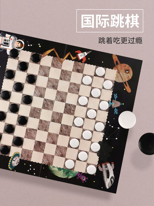 【预售8.30】绿龙岛经典棋15合一趣味棋易携带收纳 商品图1