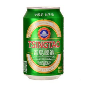 330ml青岛醇厚罐啤