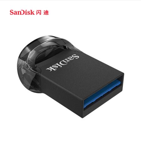 【精品推荐】闪迪 (车载音乐)16GB USB3.1  CZ430酷豆 黑色 读速车载U盘 商品图1