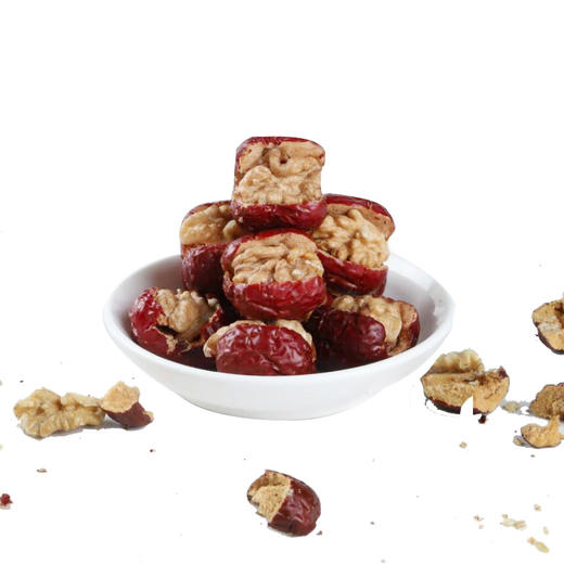 枣夹核桃山楂糕1000克酥脆枣夹核桃仁夹心枣抱抱果真空包装包邮