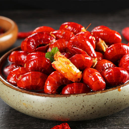 【500克袋装包邮】香辣龙虾尾麻辣蒜香即食小龙虾尾 5斤龙虾出1斤虾尾 商品图1