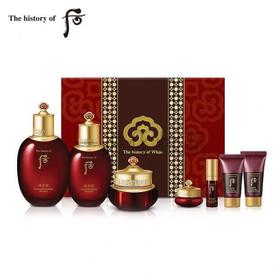 【L预售】Whoo后津率享红华凝香系列礼盒7件套（套盒产品会有变动）   1580元