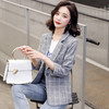 WZNH-XMYR8012韩版九分袖休闲西服短外套 商品缩略图3