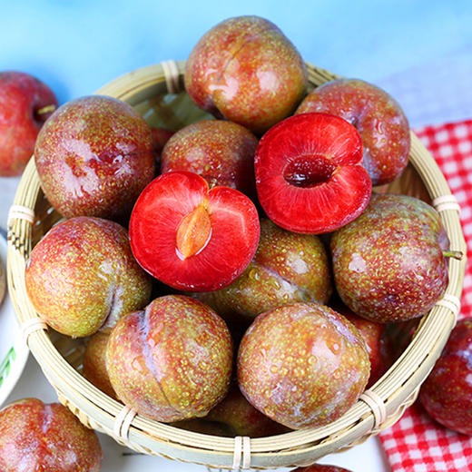 神蜜宝宝 云南高原玫瑰李 新鲜李子 云南元江三华李 4斤 顺丰包邮 7分