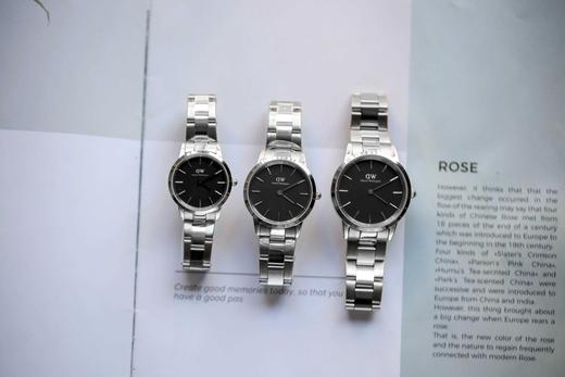 DW新款，同步更新，全新手表设计，全新ICONIC LINK钢带腕表瞩目登场 LAY ZHANG 气质演绎，男女同款 商品图7