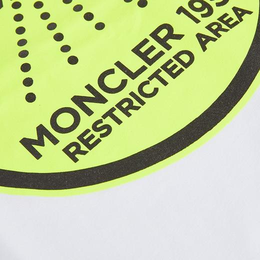 moncler蒙口童装男女童飞碟logo印花棉质短袖t恤8c7062083907