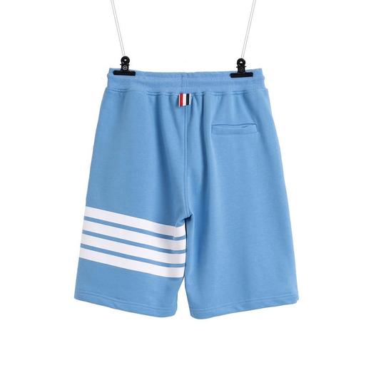 d0507180夏季女士新品经典四条杠69发泡印毛圈舒适百搭短裤