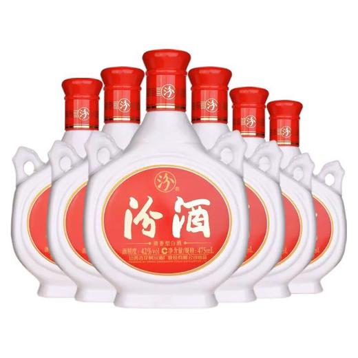 山西杏花村汾酒 复古双耳瓷汾42度475ml/6瓶 商品图5