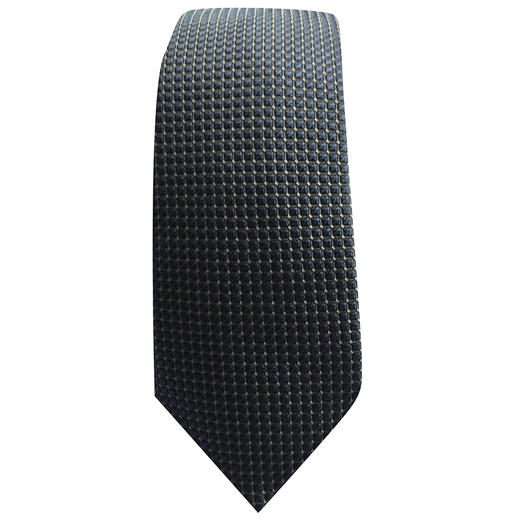 Marco Azzali 蓝色小提花进口面料领带 R3112800 商品图0