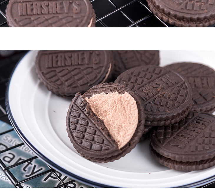 会员138元盒韩国好时巧克力夹心曲奇饼干