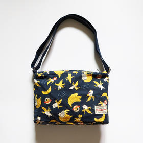 HUJI祤集Sling斜挎包插画香蕉小猫