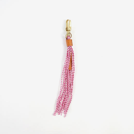 hobo NYLON CORD TASSEL KEY RING 皮革尼龙编织民族风挂件钥匙扣 商品图3