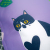 【幸运土猫】紫郁喵如茉全棉纯棉猫三四件套件柔软被套原创设计 商品缩略图4