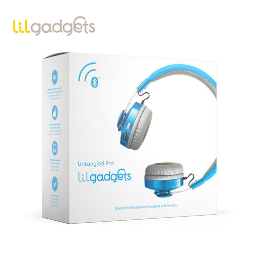 美国Lilgadgets蓝牙无线儿童学习耳机 商品图6