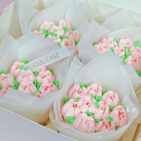 ins花束cupcake（4个装）