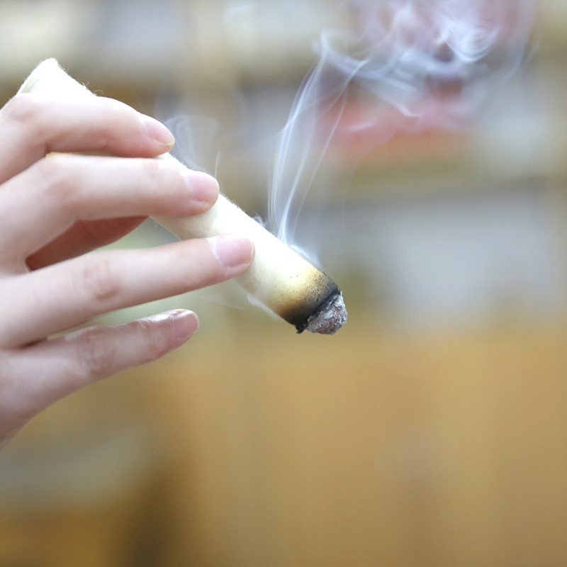 万亩艾田三年陈艾 蕲艾 18mm*200mm细艾条／10支装