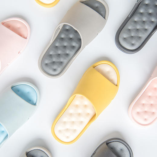 【气垫棉花糖拖鞋】防臭易清洗，防滑耐磨， 软底四季款，日式棉花糖拖鞋 商品图1