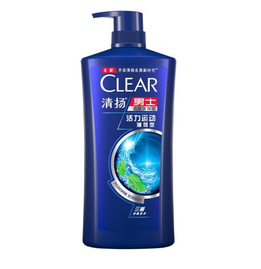 【亚欧超市】清扬男士控油去屑洗发露1000ml 商品图0