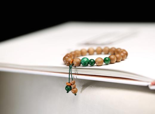 【青山特惠】原创设计-印度老山檀手串0.8*19颗搭配干青配饰 y31 商品图3