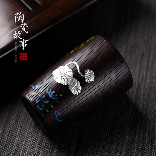 茶道配件-茶道六君子-木制/纯铜清荷、竹韵、空谷、风荷5款可选（各个形式所含配件不同，购买前请查看详情页确认） 商品图4