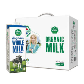 荷兰进口牛奶（三重有机认证：欧盟、荷兰、中国有机） 1L*6盒/箱 【新疆、西藏、海南不发货】